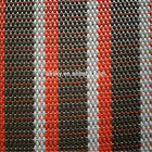 縞の設計商業屋外のスリップ防止のためのポリ塩化ビニールによって編まれるビニールのカーペット ロール サプライヤー